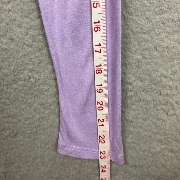 Vince Women's Contrast Top Silk Viscose Lilac Long Sleeve Size M (Flaw) Timeless - Picture 5 of 9